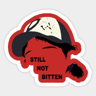 Still Not Bitten Sticker